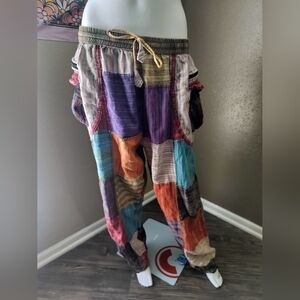 Rising International Patchwork Cargo Pants Sz XXL